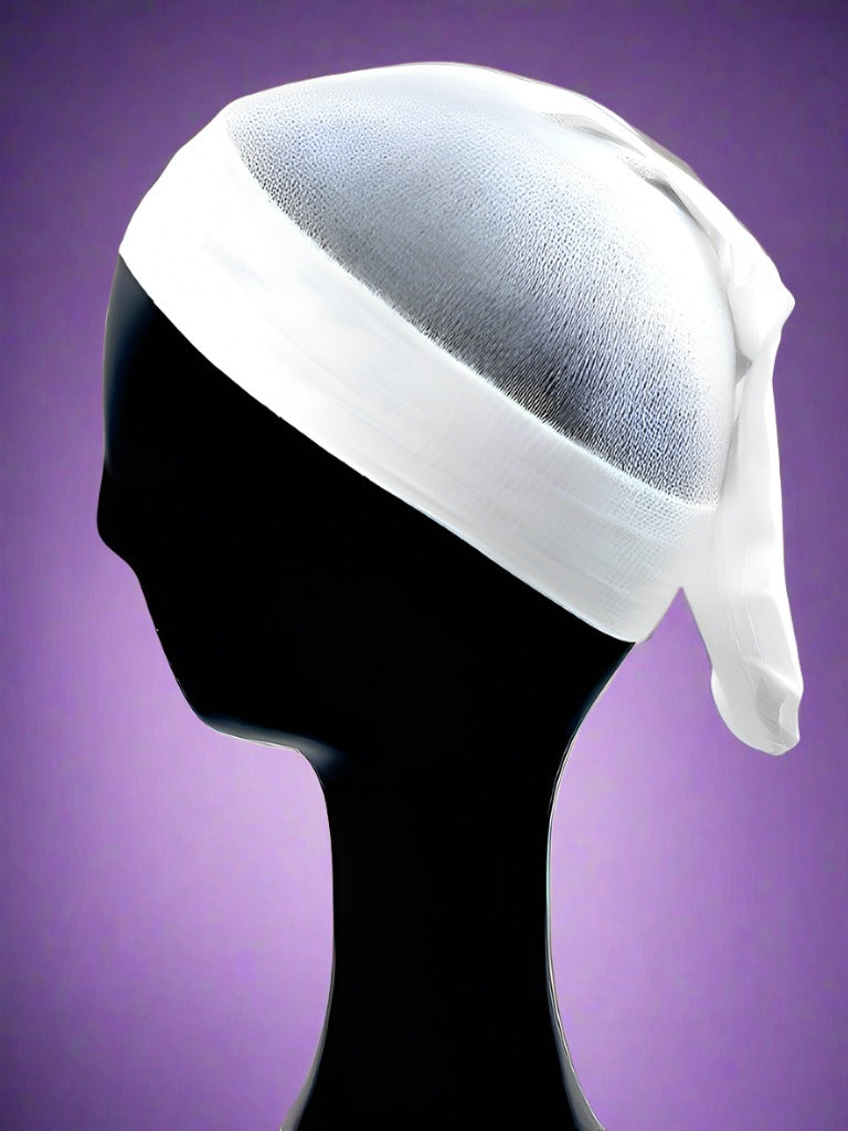 White Dreadlock Stocking Cap