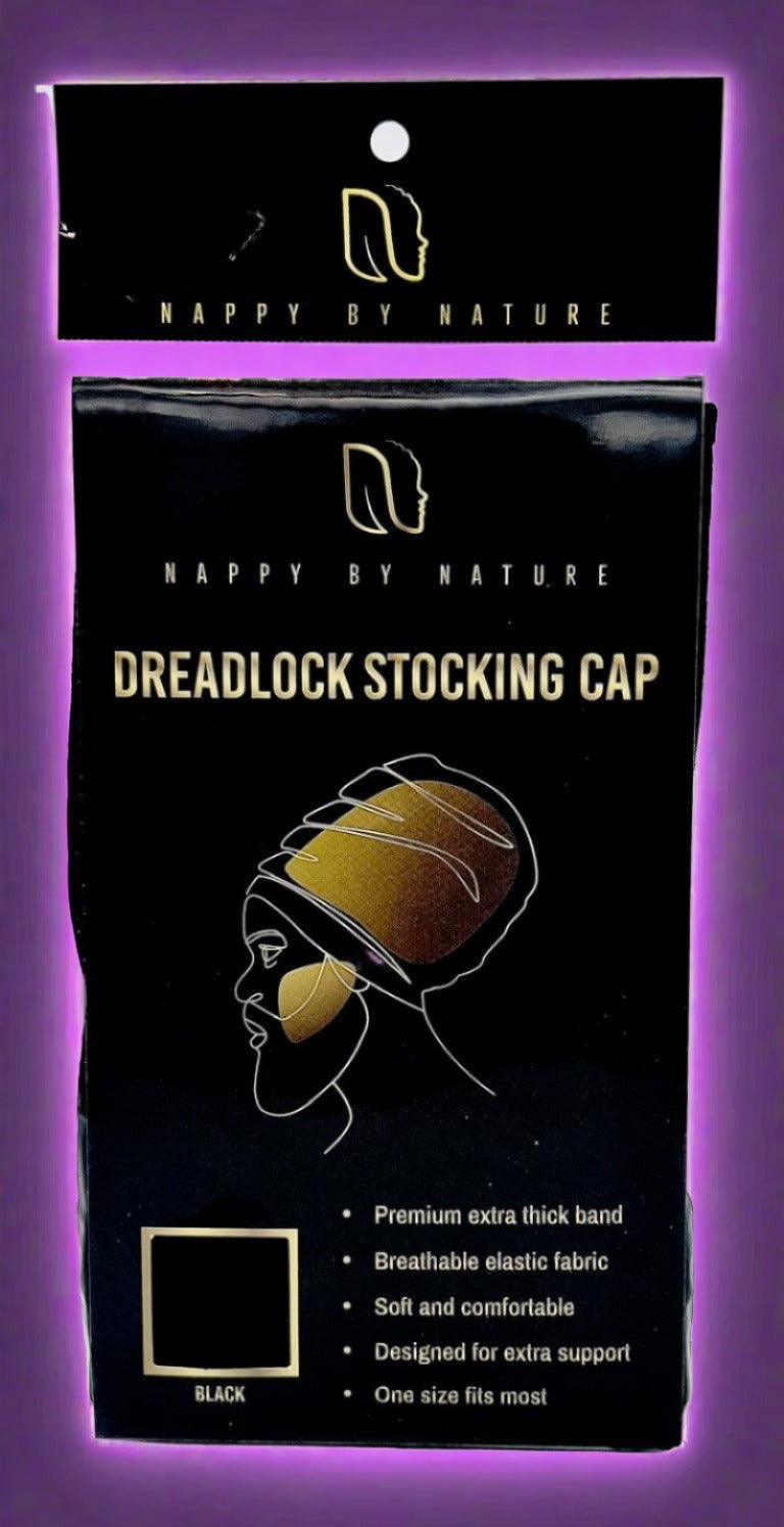 Black Dreadlock Stocking Cap